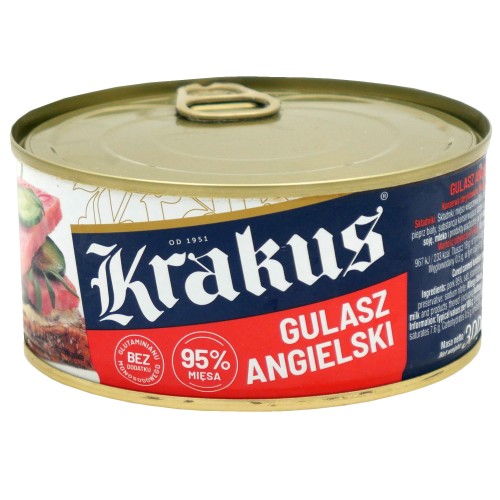 Gulasz angielski konserwa Krakus 300g